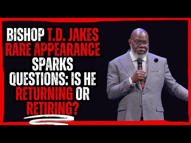 ‘Worldwide ministry’: T.D. Jakes retirement marks end of era for presidential counselor – USA Today