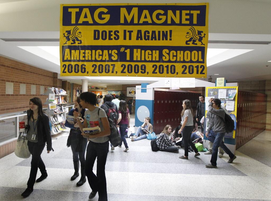 Dallas ISD’s TAG magnet ends run atop U.S. News’ rankings despite better scores – Dallas News