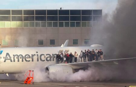 American Airlines passengers detail “surreal, exhausting” experience after plane fire, arriving in Dallas – CBS News