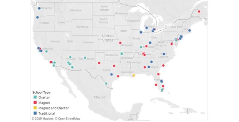 Map: Where Are the Top 100 Public High Schools? – U.S. News & World Report