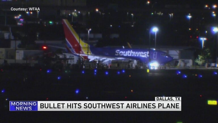 Bullet strikes Southwest Airlines plane in Dallas prior to departure – The Guardian