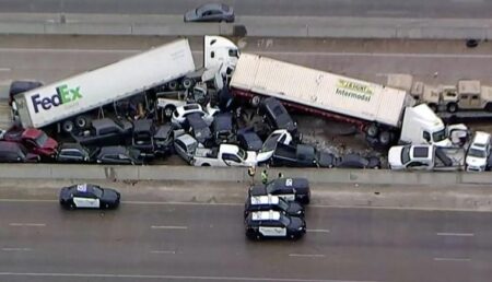 Car crashes during icy weather down from average January day in Dallas last year – Dallas News