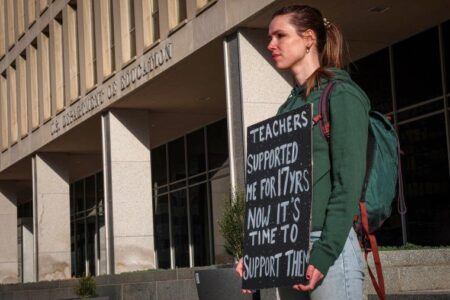 Department of Education lays off nearly 50% of its workforce – ABC News