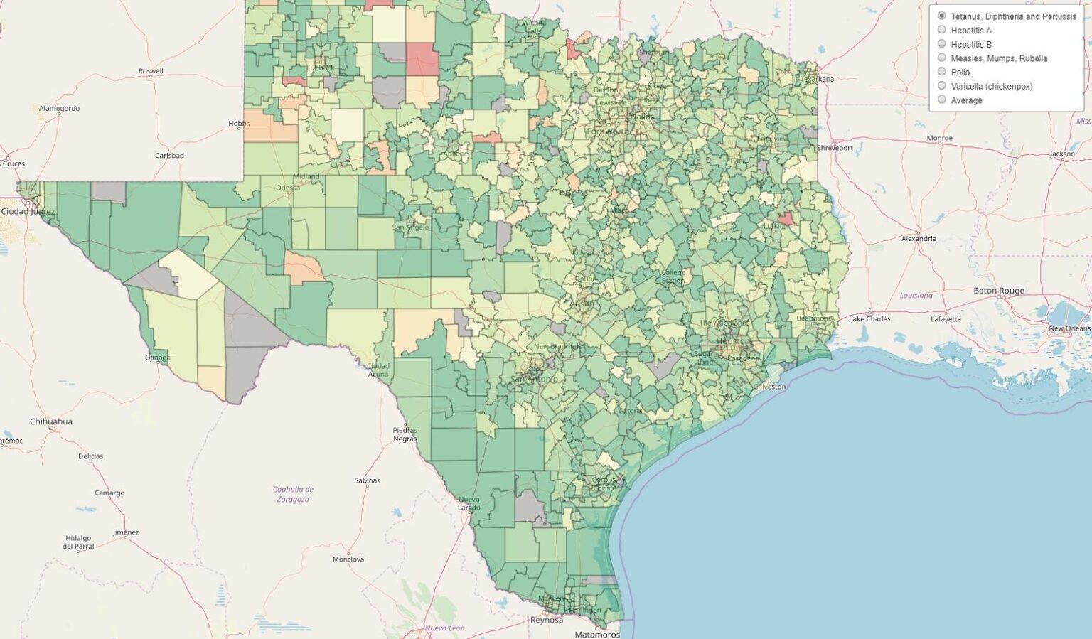 Map: These Texas schools have low measles vaccination rates – Dallas News