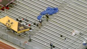Mother of teen charged with murder speaks out on track meet stabbing – ABC News