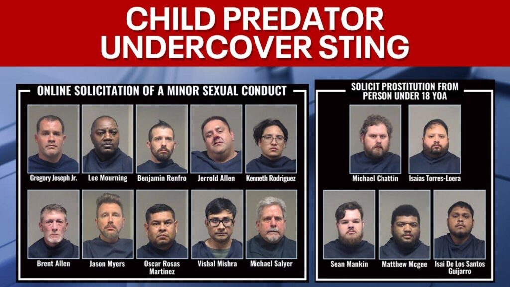 Dallas-Fort Worth: 200 people arrested in national child abuse sting – WFAA