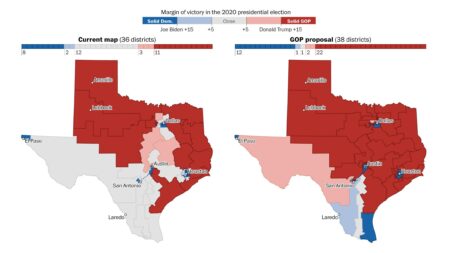 As Trump looks to net five GOP seats through Texas redistricting, Democrats grasp for response – The Texas Tribune