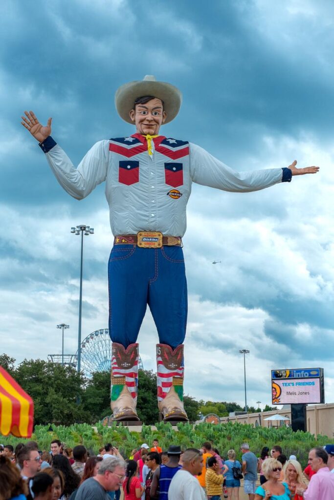 Big Tex Stands Tall as America’s Most Iconic Quirky Landmark Big Tex towers over competition for America’s Best Quirky Landmark – CultureMap Dallas
