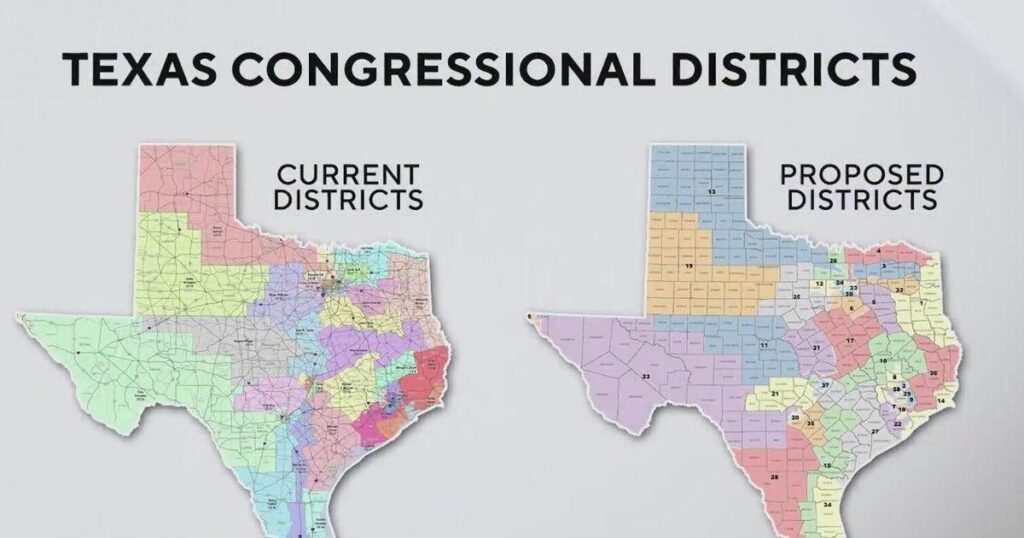 Texas House Republicans Reveal Bold New Congressional Map Aiming to Gain Five GOP Seats Texas House Republicans unveil new congressional map that looks to pick up five GOP seats – The Texas Tribune