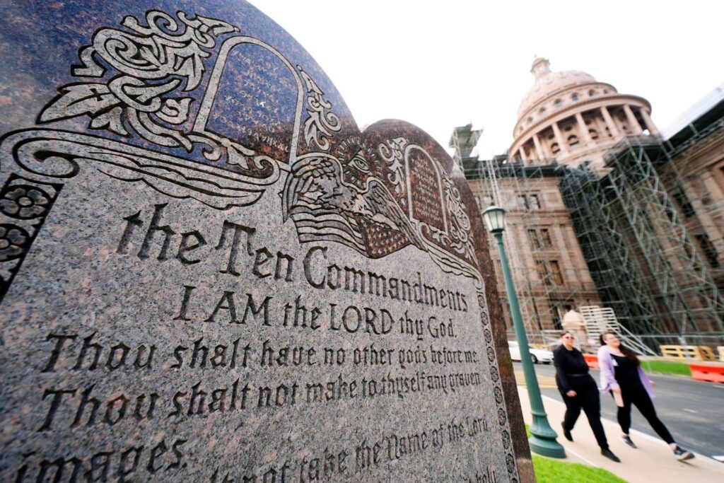 Texas can’t require the Ten Commandments in every public school classroom, judge says – NBC News