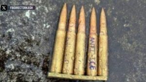 ‘Anti-ICE’ message on ammunition at Dallas shooting that killed immigration detainee – BBC