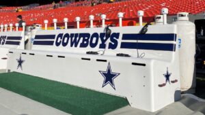 Why Cowboys had sideline benches brought in to key game vs. Washington Football Team – USA Today